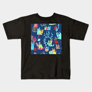 ColorfuUnder the Sea Colorful Kids T-Shirt